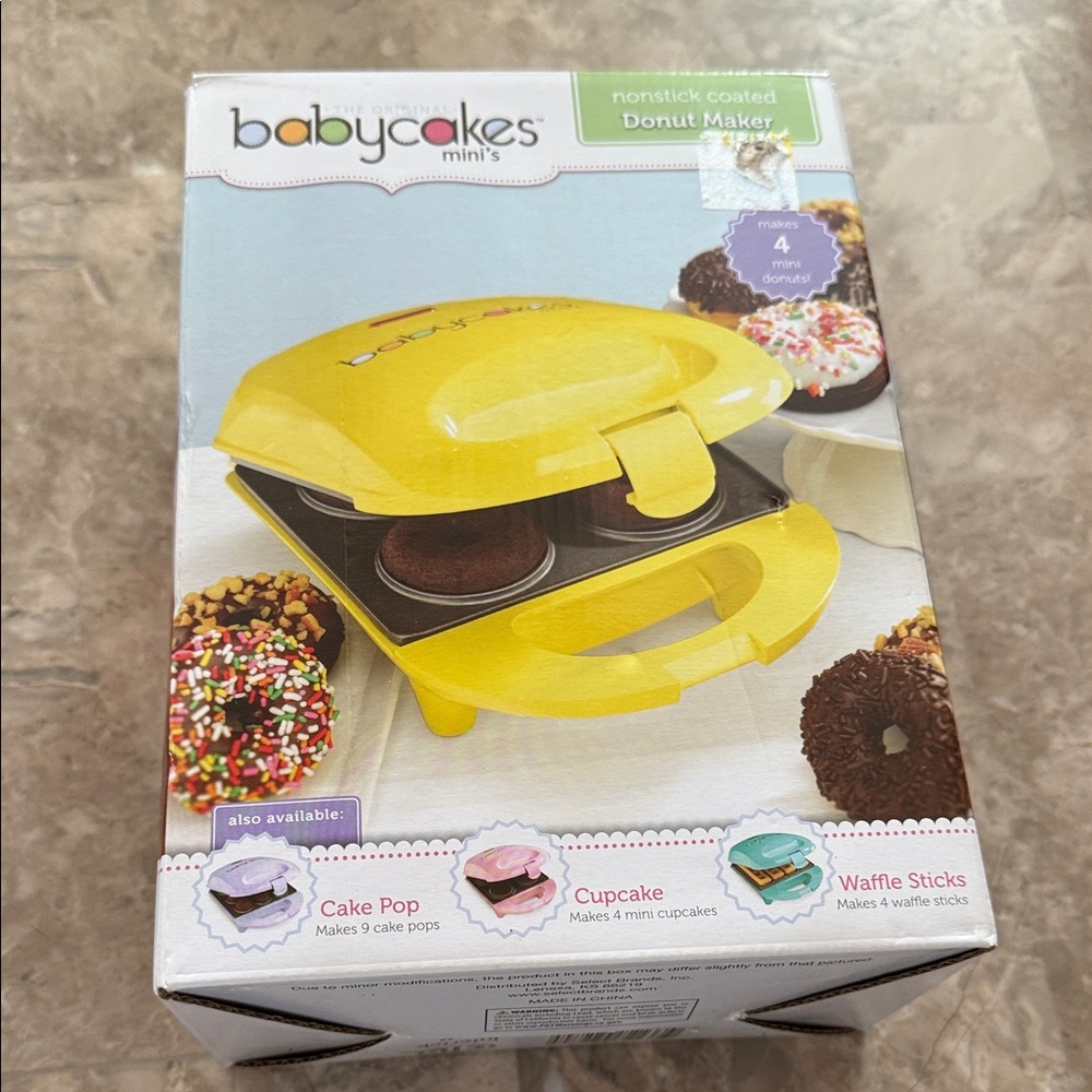 Babycakes Yellow Donut Maker